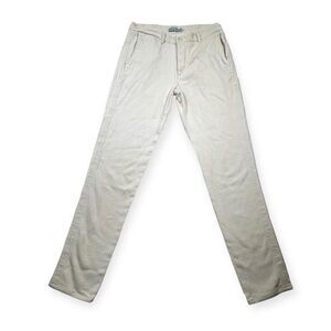 Epaulet White Cream Pants made in‎ Los Angeles Men's Size 32x35"